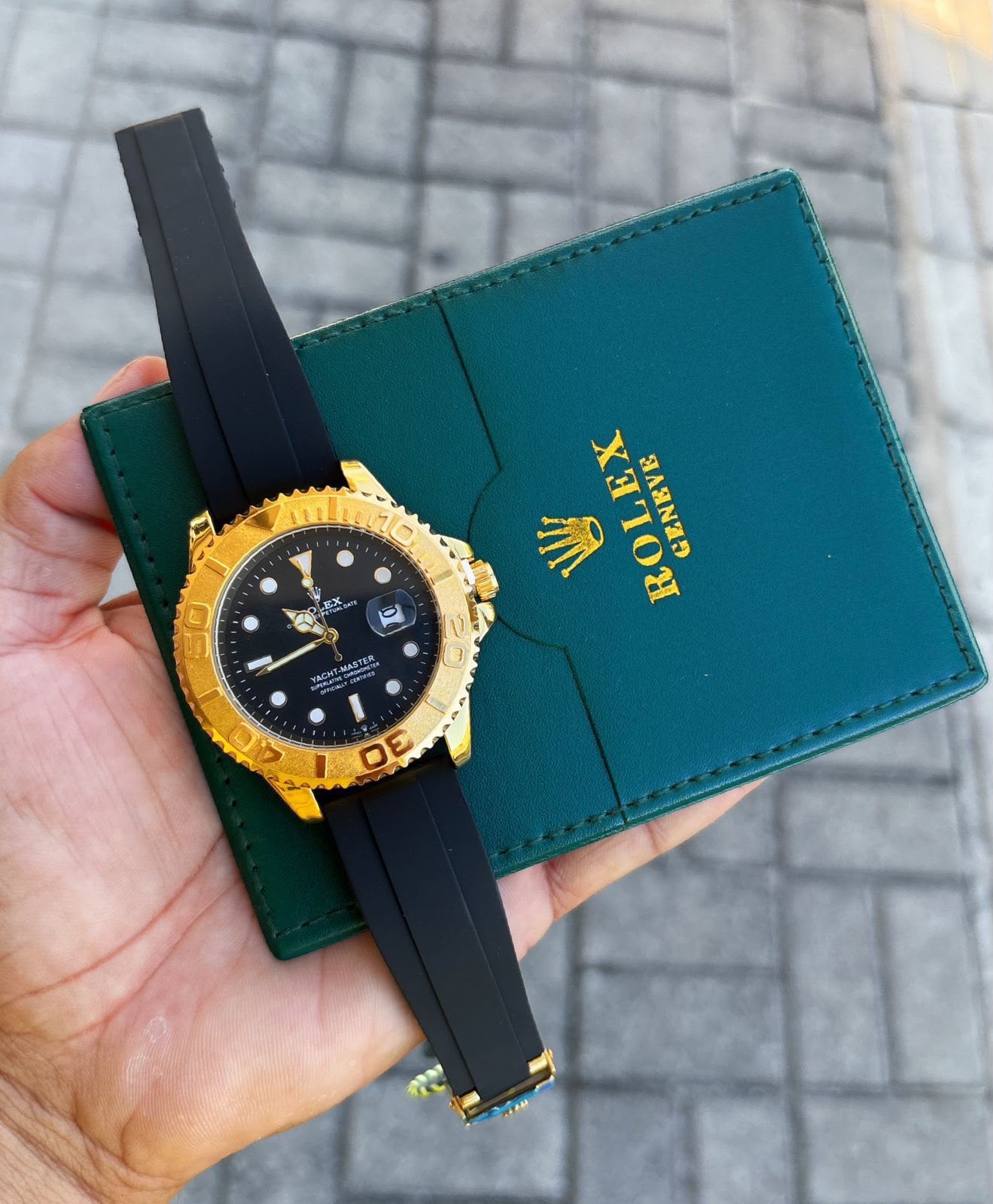 Rolex Fundo de Vidro